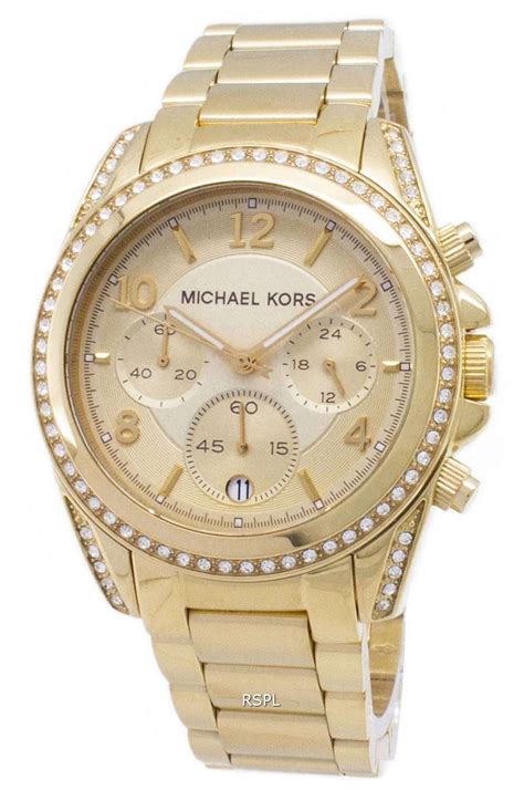 michael kors chronograph watch|michael kors waterproof watch.